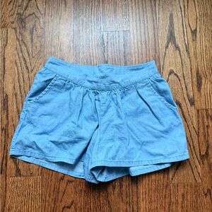 Carter's Light Blue High Waist Girls Shorts